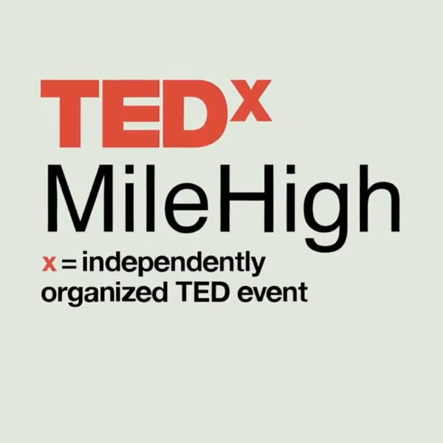Mile High TEDx logo.